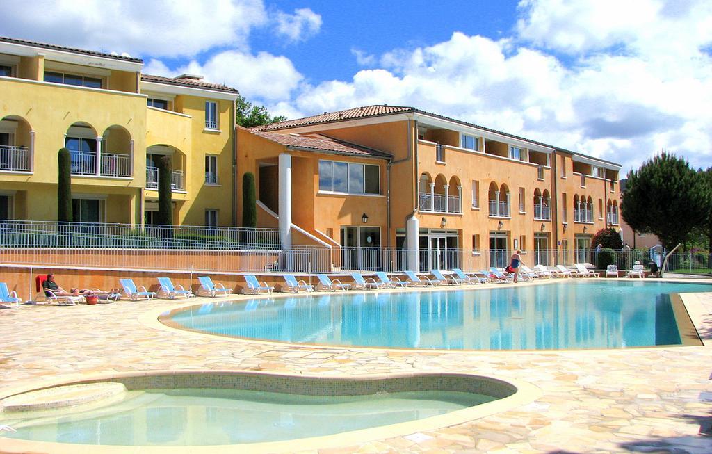 Residence Odalys La Licorne De Haute Provence Gréoux-les-Bains Exteriör bild