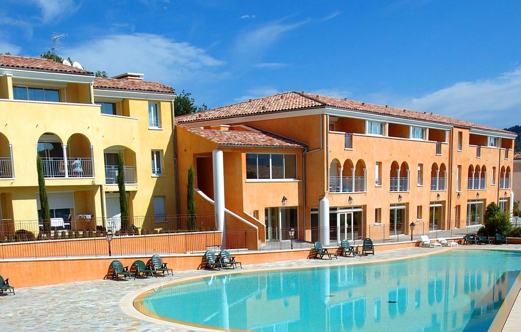 Residence Odalys La Licorne De Haute Provence Gréoux-les-Bains Exteriör bild