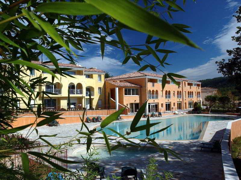 Residence Odalys La Licorne De Haute Provence Gréoux-les-Bains Exteriör bild